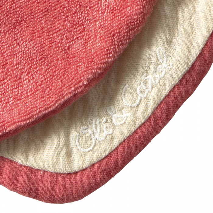 Baveta bandana din bumbac organic - Pepa The Apple  - Oli & Carol