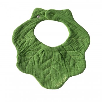 Baveta bandana din bumbac organic - Kendall The Kale  - Oli & Carol