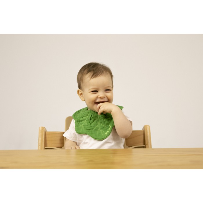 Baveta bandana din bumbac organic - Kendall The Kale  - Oli & Carol