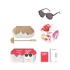 Ochelari de soare cu lentile polarizate - 12 ani + - Clasic - Breakfast Art-Midnight Berry - Olivio & Co