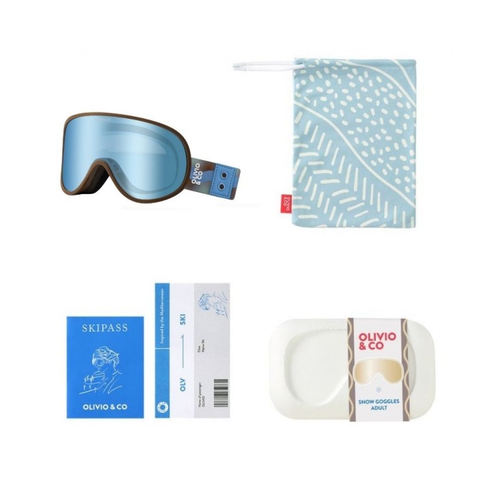 Ochelari pentru SKI - 5-12 ani - Polar Blue - Olivio&Co