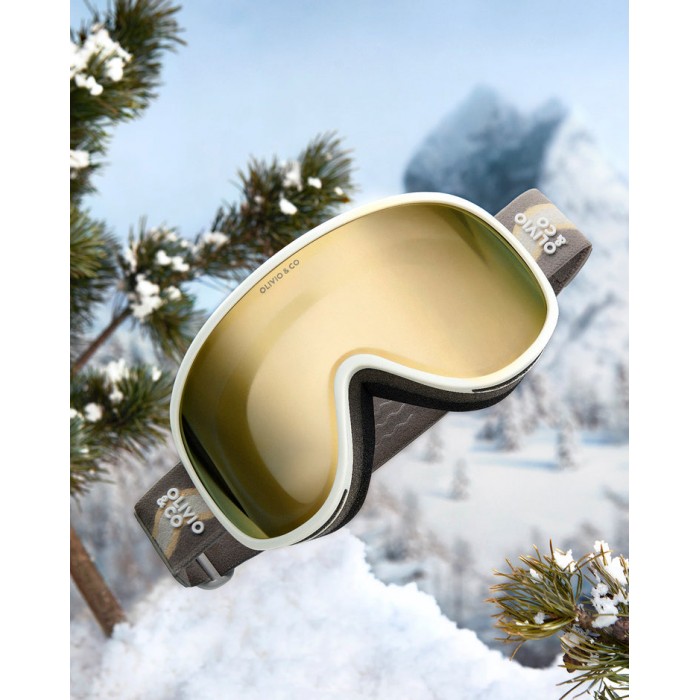 Ochelari pentru SKI - 12 ani + - Polar Gray - Olivio&Co