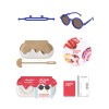 Ochelari de soare cu lentile polarizate - 18-36 luni - Clasic - Breakfast Art-Midnight Berry - Olivio & Co