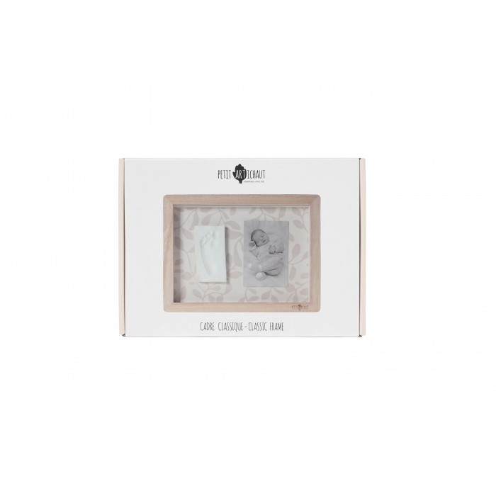 Rama cu kit amprenta pentru bebelusi - Classic Frame - Ivy Grey - Petit Artichaut
