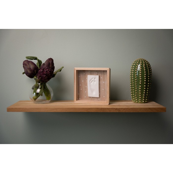 Rama din lemn cu Kit amprenta - PRINT BOX - PRETTY HEARTS - Petit Artichaut