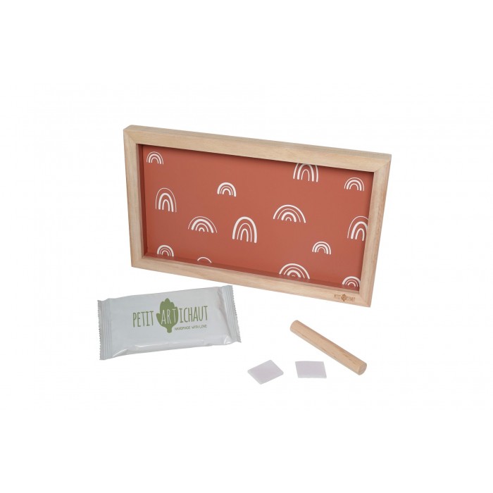 Rama foto cu Kit amprenta dublu - Rainbow Terracotta - Petit Artichaut