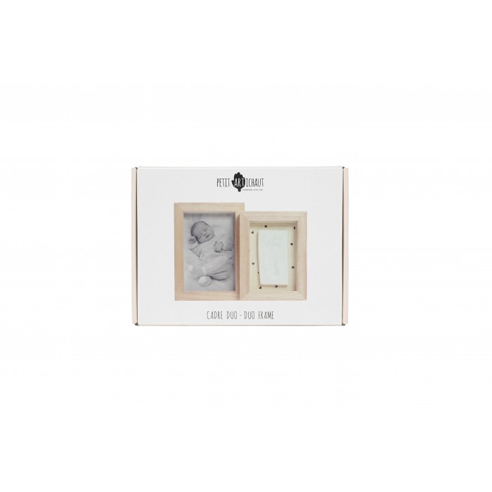 Rama duo cu Kit amprenta - PRETTY HEARTS - Petit Artichaut