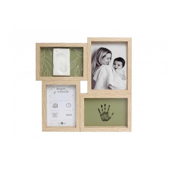 Rama foto cu Kit amprenta - PUZZLE - OLIVE TREE - Petit Artichaut