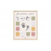 Rama tablou cu kit amprenta - My First Year - Petit Artichaut