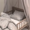 Lenjerie din bumbac pentru pat de o persoana - 140 x 200 cm - TEDDY - Petú Petú