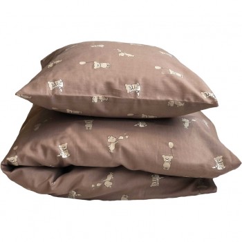 Lenjerie din bumbac pentru pat de o persoana - 140 x 200 cm - TEDDY - Petú Petú Lenjerie din bumbac pentru pat de o persoana - 140 x 200 cm - TEDDY - Petú Petú