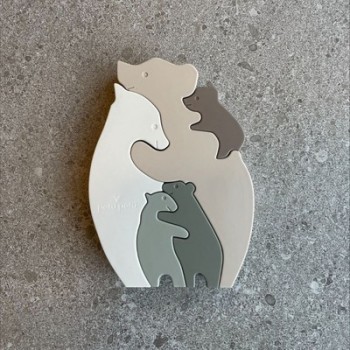 Puzzle din silicon Bear - Lucca - Forest Mix - Petú Petú Puzzle din silicon Bear - Lucca - Forest Mix - Petú Petú