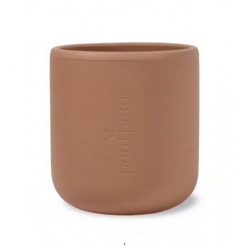 Pahar din silicon Cooper - Caramel - Pétu Pétu