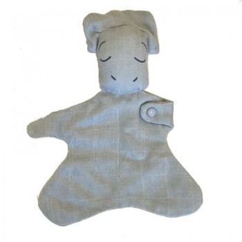 Jucarie paturica din bumbac organic pentru nou-nascuti - Rosie - Dinozaur - Dusty Blue - Petú Petú Jucarie paturica din bumbac organic pentru nou-nascuti - Rosie - Dinozaur - Dusty Blue - Petú Petú