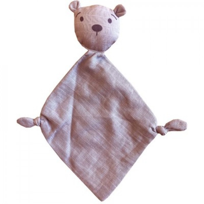 Jucarie paturica din bumbac organic pentru nou-nascuti - Rosie - URSULET - Rose - Petú Petú