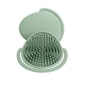 Perie pentru bebelusi - Eucalyptus - Shnuggle Perie pentru bebelusi - Eucalyptus - Shnuggle