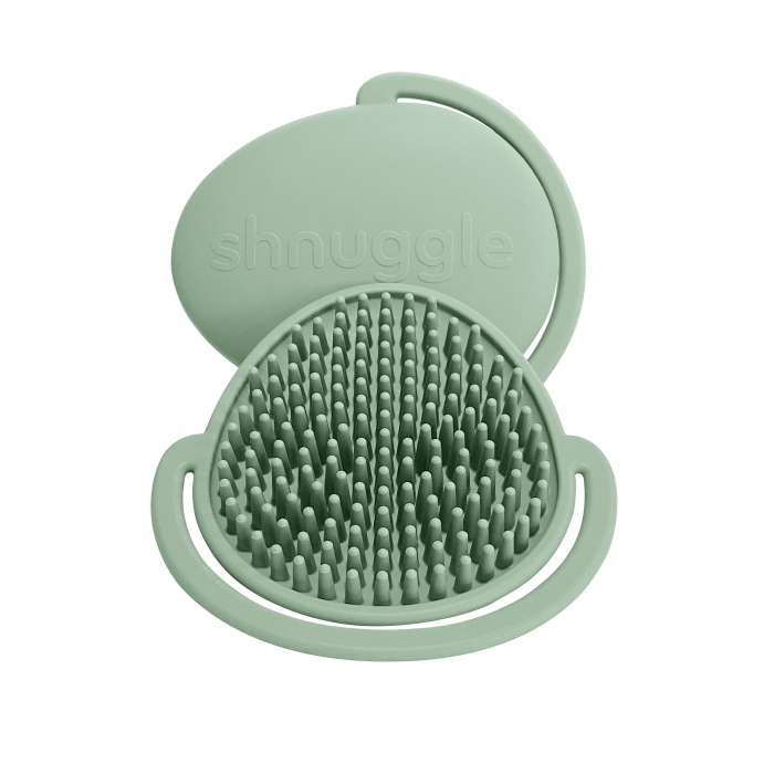 Perie pentru bebelusi - Eucalyptus - Shnuggle