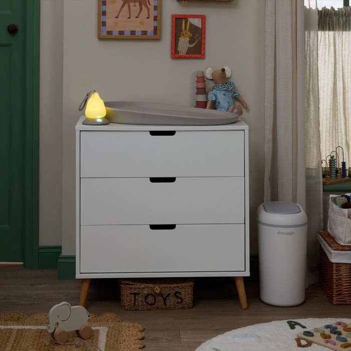 Lampa portabila cu termometru de camera incorporat - Moonlight Plus - Shnuggle
