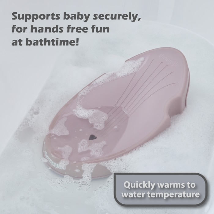 Suport ergonomic pentru baie nou nascut  - Blossom - Shnuggle