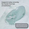 Suport ergonomic pentru baie nou nascut  - Eucalyptus - Shnuggle