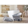 Suport ergonomic pentru baie nou nascut  - Pebble - Shnuggle