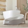 Suport ergonomic pentru baie nou nascut  - Taupe - Shnuggle