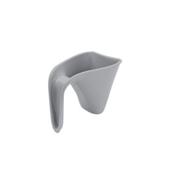 Recipient pentru clatirea cu apa cu margine moale - Grey - Shnuggle Recipient pentru clatirea cu apa cu margine moale - Grey - Shnuggle