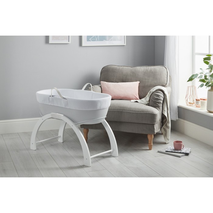 Patut portabil pentru bebelusi - Deami Moses - Grey - Shnuggle