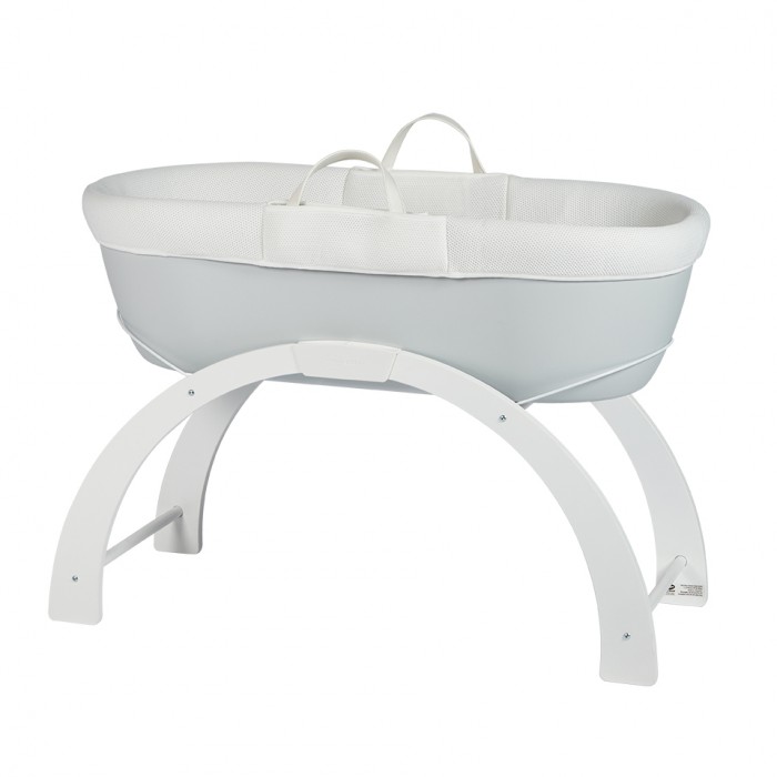 Patut portabil pentru bebelusi - Deami Moses - Grey - Shnuggle
