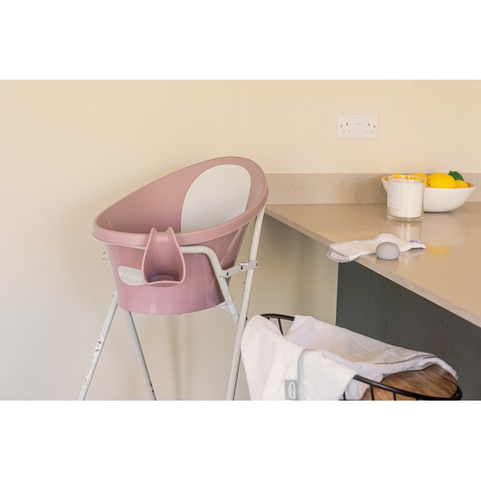 Cadita pentru bebelusi - Blossom Pink - Shnuggle