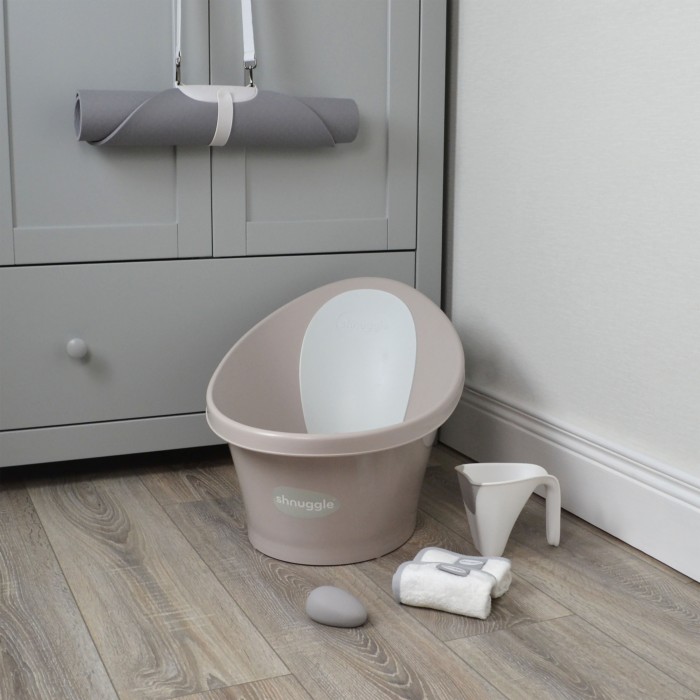 Cadita pentru bebelusi - Taupe - Shnuggle