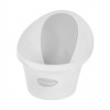 Cadita pentru bebelusi - White with Grey - Shnuggle