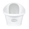 Cadita pentru bebelusi - White with Grey - Shnuggle