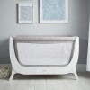 Patut pentru bebelusi - Air Cot - Stone Grey - Shnuggle