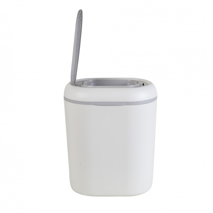 Cos pentru scutece - Eco-Touch - White/Grey - Shnuggle