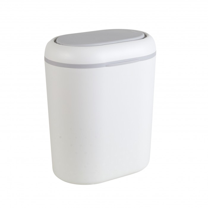 Cos pentru scutece - Eco-Touch - White/Grey - Shnuggle