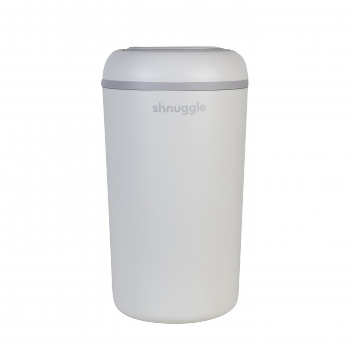 Cos pentru scutece - Eco-Touch - White/Grey - Shnuggle