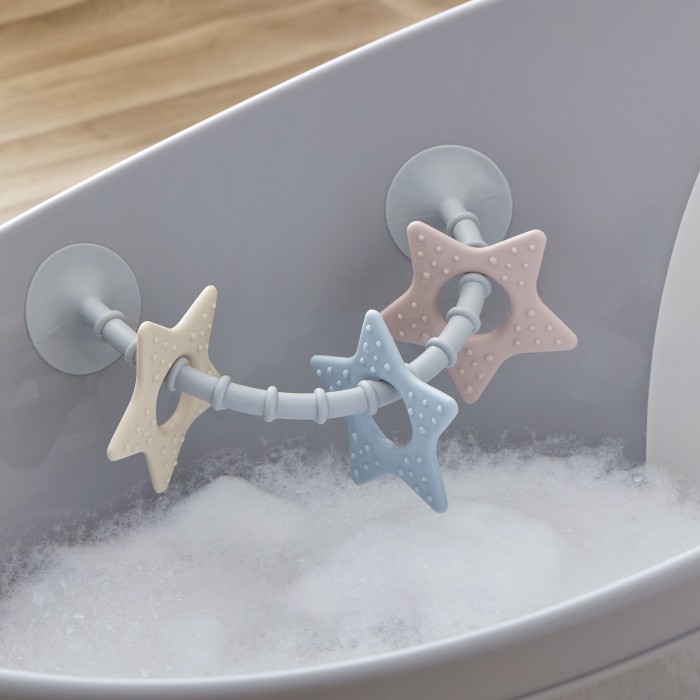 Jucarie senzoriala cu ventuze - Stick ‘n’ Play - Star - Shnuggle