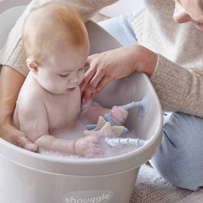 Jucarie senzoriala cu ventuze - Stick ‘n’ Play - Star - Shnuggle