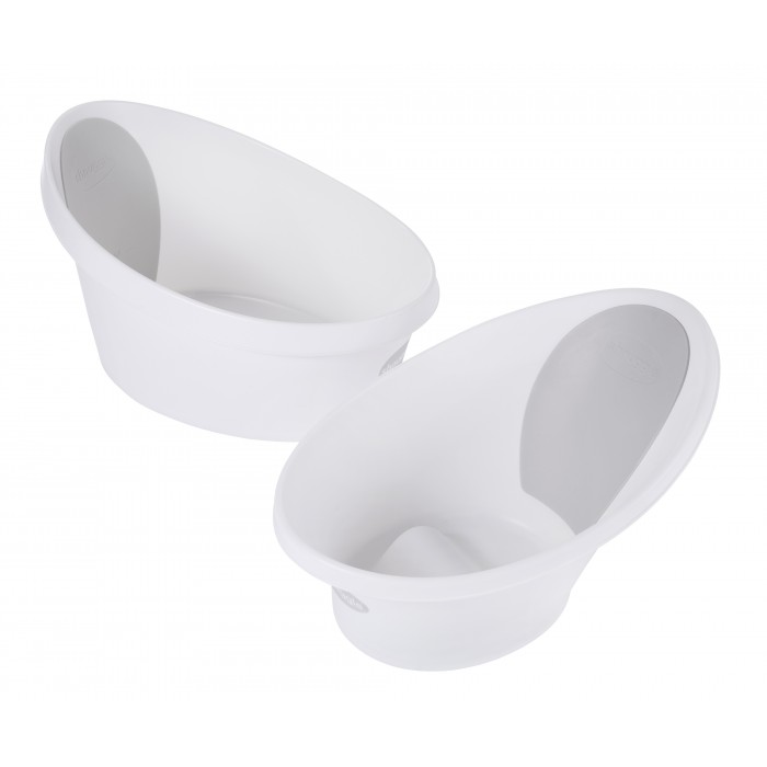 Cada pentru copii - White/Grey - Shnuggle